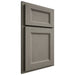 Shiloh Cabinetry Partial Overlay Greensboro Alder Plain Cut Thyme Door