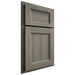 Shiloh Cabinetry Partial Overlay Greensboro Hickory Plain Cut Thyme Door