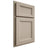 Shiloh Cabinetry Partial Overlay Greensboro Maple Plain Cut Pebble Door
