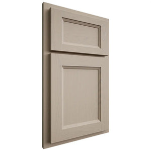 Shiloh Cabinetry Partial Overlay Greensboro Maple Plain Cut Pebble Door