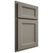 Shiloh Cabinetry Partial Overlay Greensboro Maple Plain Cut Thyme Door