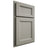 Shiloh Cabinetry Partial Overlay Greensboro Paintable Evergreen Fog Door