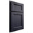 Shiloh Cabinetry Partial Overlay Greensboro Paintable Hale Navy Door