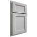 Shiloh Cabinetry Partial Overlay Greensboro Paintable Unusual Gray Door