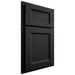 Shiloh Cabinetry Partial Overlay Greensboro Poplar Plain Cut Harbor Door