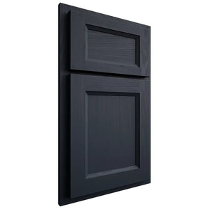Shiloh Cabinetry Partial Overlay Greensboro Poplar Plain Cut Hudson Door