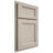 Shiloh Cabinetry Partial Overlay Greensboro Walnut Plain Cut Seagull Door