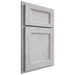 Shiloh Cabinetry Partial Overlay Greensboro Walnut Plain Cut Stratus Door