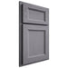 Shiloh Cabinetry Partial Overlay Greensboro White Oak Plain Cut Cadet Door
