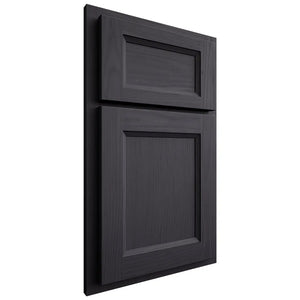 Shiloh Cabinetry Partial Overlay Greensboro White Oak Plain Cut Harbor Door