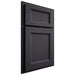 Shiloh Cabinetry Partial Overlay Greensboro White Oak Plain Cut Harbor Door