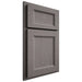 Shiloh Cabinetry Partial Overlay Greensboro White Oak Quarter Sawn Flagstone Door