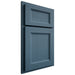 Shiloh Cabinetry Partial Overlay Greensboro White Oak Quarter Sawn Hudson Door
