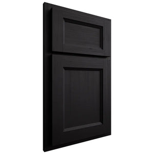 Shiloh Cabinetry Partial Overlay Greensboro White Oak Quarter Sawn Ink Door