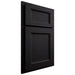 Shiloh Cabinetry Partial Overlay Greensboro White Oak Quarter Sawn Ink Door