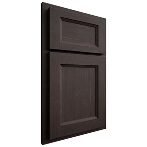 Shiloh Cabinetry Partial Overlay Greensboro White Oak Quarter Sawn Morel Door