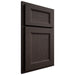 Shiloh Cabinetry Partial Overlay Greensboro White Oak Quarter Sawn Morel Door
