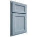 Shiloh Cabinetry Partial Overlay Greensboro White Oak Quarter Sawn Sky Door