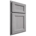 Shiloh Cabinetry Partial Overlay Greensboro White Oak Quarter Sawn Stratus Door