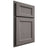 Shiloh Cabinetry Partial Overlay Greensboro White Oak Rift Cut Flagstone Door