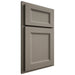 Shiloh Cabinetry Partial Overlay Greensboro White Oak Rift Cut Thyme Door