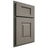 Shiloh Cabinetry Partial Overlay Hamlin Alder Plain Cut Thyme Door
