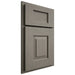 Shiloh Cabinetry Partial Overlay Hamlin Alder Plain Cut Thyme Door