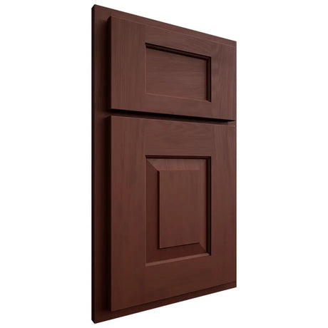 Shiloh Cabinetry Partial Overlay Hamlin Maple Plain Cut Sable Door