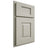 Shiloh Cabinetry Partial Overlay Hamlin Paintable Clary Sage Door