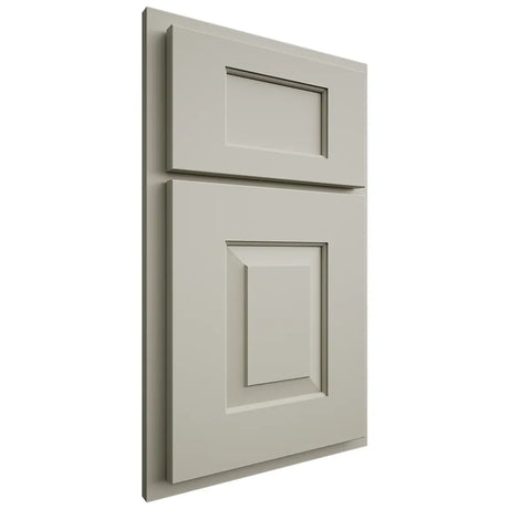 Shiloh Cabinetry Partial Overlay Hamlin Paintable Clary Sage Door