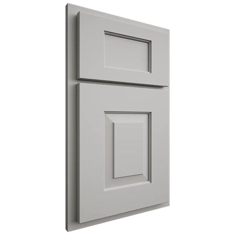 Shiloh Cabinetry Partial Overlay Hamlin Paintable Unusual Gray Door