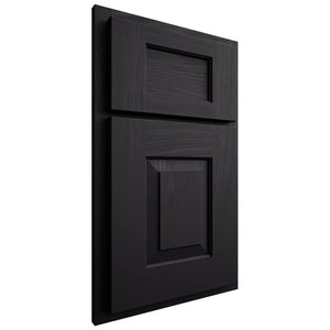 Shiloh Cabinetry Partial Overlay Hamlin Poplar Plain Cut Harbor Door