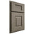 Shiloh Cabinetry Partial Overlay Hamlin Poplar Plain Cut Sterling Door