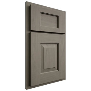 Shiloh Cabinetry Partial Overlay Hamlin Poplar Plain Cut Thyme Door