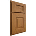 Shiloh Cabinetry Partial Overlay Hamlin Red Oak Plain Cut Autumn Door