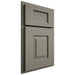 Shiloh Cabinetry Partial Overlay Hamlin Walnut Plain Cut Thyme Door
