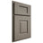 Shiloh Cabinetry Partial Overlay Hamlin White Oak Quarter Sawn Thyme Door