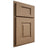 Shiloh Cabinetry Partial Overlay Hamlin White Oak Rift Cut Natural Door
