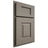 Shiloh Cabinetry Partial Overlay Hamlin White Oak Rift Cut Thyme Door