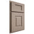 Shiloh Cabinetry Partial Overlay Hamlin White Oak Rift Cut Whitewash Door
