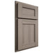 Shiloh Cabinetry Partial Overlay Hanover Hickory Plain Cut Sterling Door