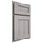 Shiloh Cabinetry Partial Overlay Hanover Hickory Plain Cut Stratus Door