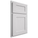 Shiloh Cabinetry Partial Overlay Hanover Paintable Arctic Door