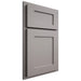 Shiloh Cabinetry Partial Overlay Hanover Paintable Dovetail Gray Door