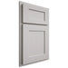 Shiloh Cabinetry Partial Overlay Hanover Paintable Mindful Gray Door