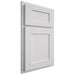 Shiloh Cabinetry Partial Overlay Hanover Paintable Polar Door