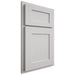 Shiloh Cabinetry Partial Overlay Hanover Paintable Repose Gray Door