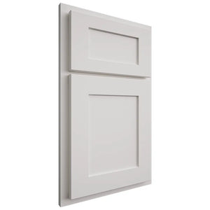 Shiloh Cabinetry Partial Overlay Hanover Paintable Soft White Door