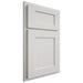 Shiloh Cabinetry Partial Overlay Hanover Paintable Soft White Door
