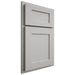 Shiloh Cabinetry Partial Overlay Hanover Paintable Unusual Gray Door